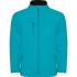 Jacheta softshell  barbati, captuseala polar turcoaz