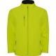 Jacheta softshell barbati, captuseala polar verde lime Jacheta softshell barbati, captuseala polar verde lime