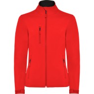 Jacheta femei softshell rosu