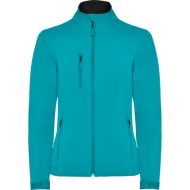 Jacheta femei softshell turcoaz