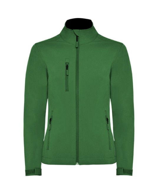 Jacheta femei softshell verde sticla