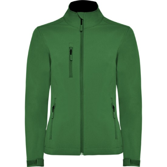 Jacheta femei softshell verde sticla