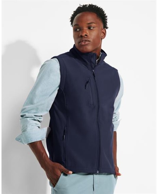 Vesta de lucru softshell barbati Rosu