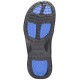 Saboti PVC, talpa antialunecare, negru-albastru