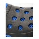 Saboti PVC, talpa antialunecare, negru-albastru