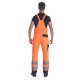 Salopeta HiVis tercot 250g/m2, portocaliu neon