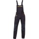 Salopeta cu pieptar strech, material durabil si comod, slim fit, negru Salopeta cu pieptar strech, material durabil si comod, slim fit, negru