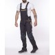Salopeta cu pieptar strech, material durabil si comod, slim fit, negru Salopeta cu pieptar strech, material durabil si comod, slim fit, negru