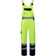 Salopeta cu pieptar HiVis tercot 250 g/mp, galben