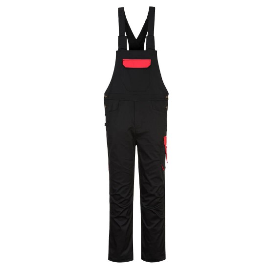 Salopeta cu pieptar PW2 Negru/Rosu Salopeta cu pieptar PW2 Negru/Rosu