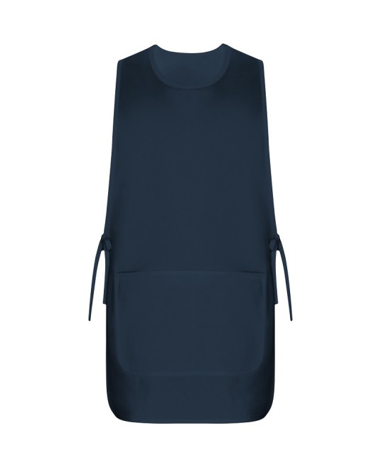 Sort poncho cu buzunar, tercot 195g/m2 bleumarin