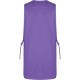Sort poncho cu buzunar, tercot 195g/m2 mov Sort poncho cu buzunar, tercot 195g/m2 mov