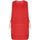 Sort poncho cu buzunar, tercot 195g/m2 rosu Sort poncho cu buzunar, tercot 195g/m2 rosu