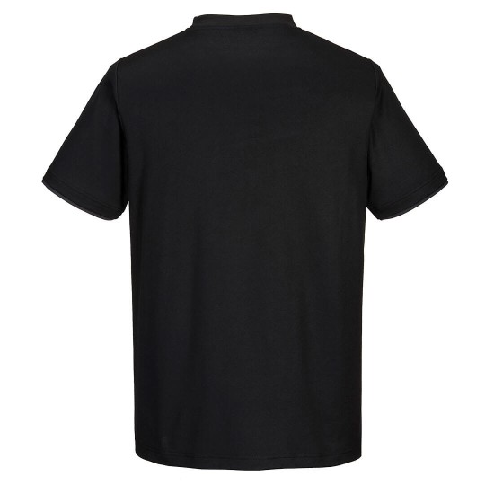 Tricou corporate PW2, 144g/m2, Negru/Gri