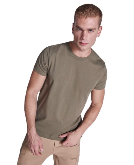 Tricou premium bumbac, 180g/m2, verde militar
