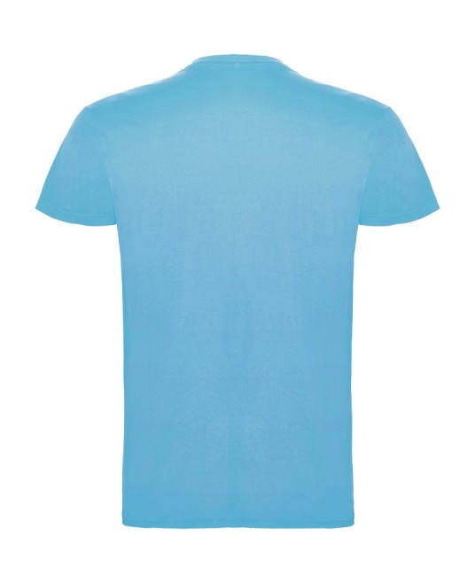 Tricou maneca scurta barbati, bumbac 155g/mp, Beagle albastru deschis