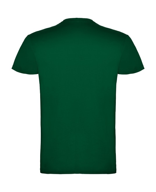 Tricou maneca scurta barbati, bumbac 155g/mp, Beagle verde sticla