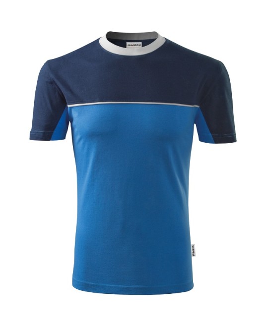 Tricou unisex Malfini Colormix 109, bumbac 200g/m2, Bleumarin-albastru azuriu