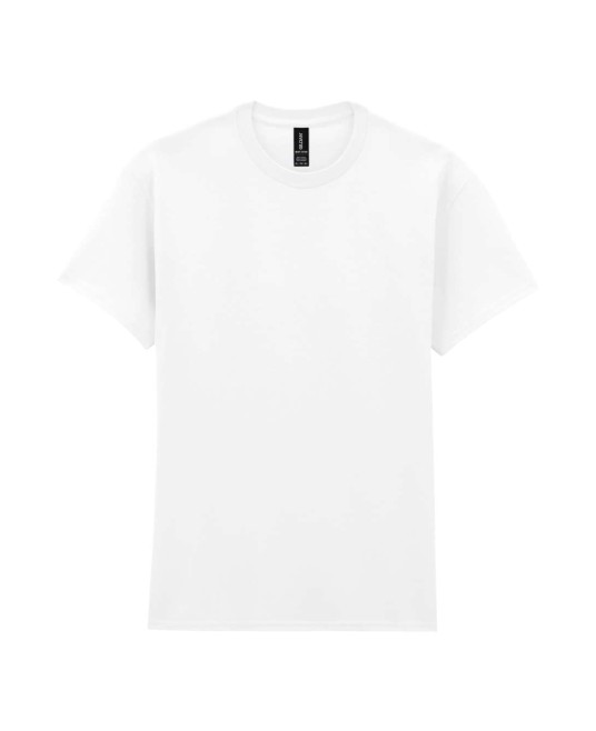 Tricou bumbac rezistent 180g/m2 Gildan 5000, Alb