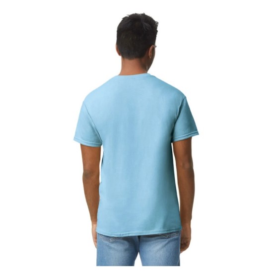 Tricou maneca scurta unisex, bumbac rezistent 180g/m2 Gildan 5000, Albastru deschis Tricou maneca scurta unisex, bumbac rezistent 180g/m2 Gildan 5000, Albastru deschis