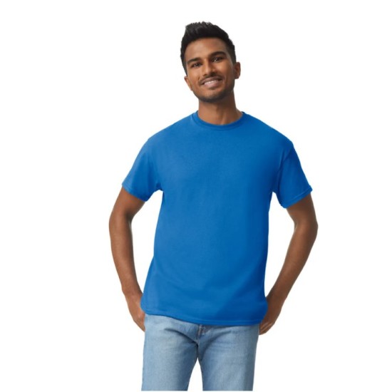 Tricou maneca scurta unisex, bumbac rezistent 180g/m2 Gildan 5000, Albastru royal Tricou maneca scurta unisex, bumbac rezistent 180g/m2 Gildan 5000, Albastru royal