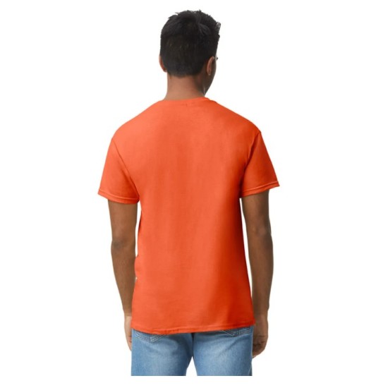 Tricou maneca scurta unisex, bumbac rezistent 180g/m2 Gildan 5000, Portocaliu Tricou maneca scurta unisex, bumbac rezistent 180g/m2 Gildan 5000, Portocaliu