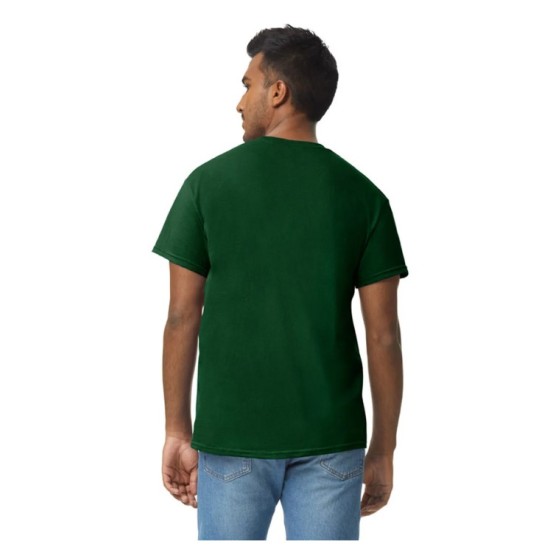 Tricou maneca scurta unisex, bumbac rezistent 180g/m2 Gildan 5000, Verde inchis Tricou maneca scurta unisex, bumbac rezistent 180g/m2 Gildan 5000, Verde inchis