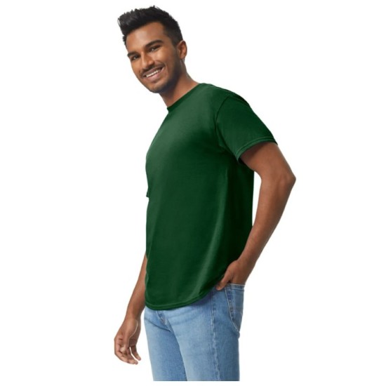 Tricou maneca scurta unisex, bumbac rezistent 180g/m2 Gildan 5000, Verde inchis Tricou maneca scurta unisex, bumbac rezistent 180g/m2 Gildan 5000, Verde inchis