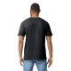 Tricou unisex cu maneca scurta, bumbac 153g/m2, Gildan 64000, Negru Tricou unisex cu maneca scurta, bumbac 153g/m2, Gildan 64000, Negru