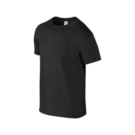 Tricou unisex cu maneca scurta, bumbac 153g/m2, Gildan 64000, Negru Tricou unisex cu maneca scurta, bumbac 153g/m2, Gildan 64000, Negru