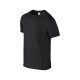 Tricou unisex cu maneca scurta, bumbac 153g/m2, Gildan 64000, Negru Tricou unisex cu maneca scurta, bumbac 153g/m2, Gildan 64000, Negru