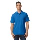 Tricou polo bumbac, Gildan 177g/m2, Albastru regal