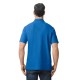 Tricou polo bumbac, Gildan 177g/m2, Albastru regal
