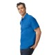 Tricou polo bumbac, Gildan 177g/m2, Albastru regal