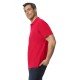 Tricou polo bumbac, Gildan 177g/m2, Rosu