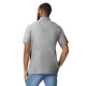 Tricou polo bumbac, Gildan 177g/m2, Gri