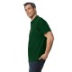 Tricou polo bumbac, Gildan 177g/m2, Verde inchis
