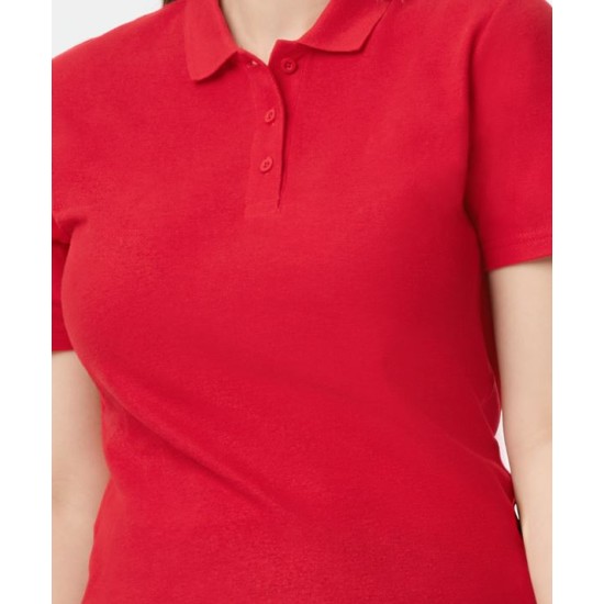 Tricou polo  femei, Gildan 177g/mp,  Albastru regal