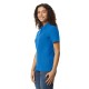 Tricou polo  femei, Gildan 177g/mp,  Albastru regal