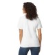 Tricou polo  femei,  Gildan 177g/mp, Alb