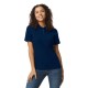 Tricou polo  femei,  Gildan 177g/mp,  Bleumarin