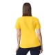 Tricou polo  femei,  Gildan 177g/mp, Galben