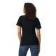 Tricou polo  femei,  Gildan 177g/mp, Negru
