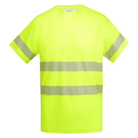 Tricou Hi-Vis, continut ridicat din bumbac, 170 g/mp, Galben Tricou Hi-Vis, continut ridicat din bumbac, 170 g/mp, Galben