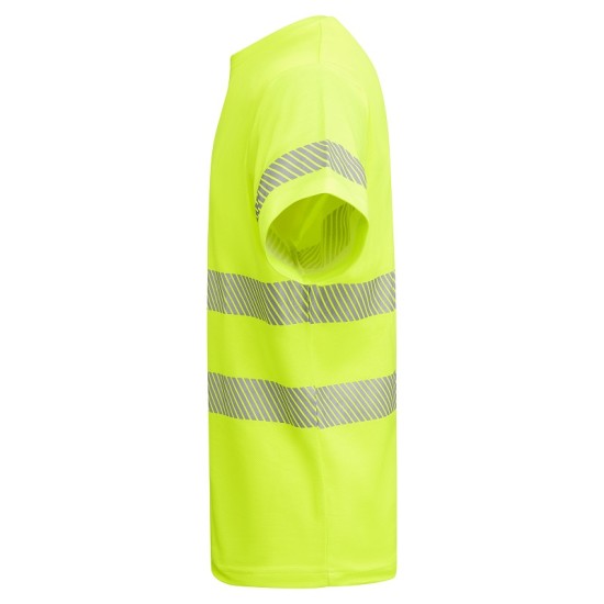 Tricou Hi-Vis, continut ridicat din bumbac, 170 g/mp, Galben Tricou Hi-Vis, continut ridicat din bumbac, 170 g/mp, Galben