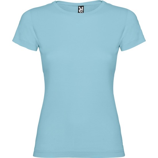 Tricou maneca scurta femei, densitate 155g/mp, albastru deschis Tricou maneca scurta femei, densitate 155g/mp, albastru deschis