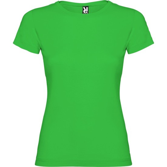 Tricou maneca scurta femei, densitate 155g/mp, verde iarba Tricou maneca scurta femei, densitate 155g/mp, verde iarba