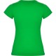 Tricou maneca scurta femei, densitate 155g/mp, verde iarba