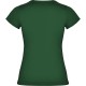 Tricou maneca scurta femei, densitate 155g/mp, verde sticla