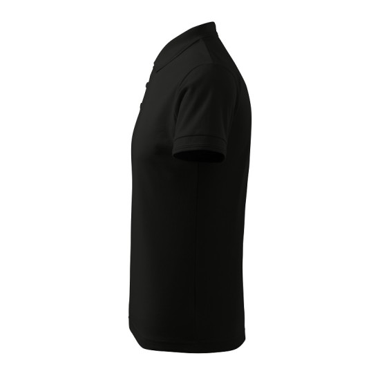 Tricou polo barbati 200g/m2 Malfini Pique Polo 203, Negru Tricou polo barbati 200g/m2 Malfini Pique Polo 203, Negru